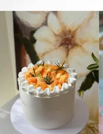Bánh kem Top-Whip topping xoài tươi